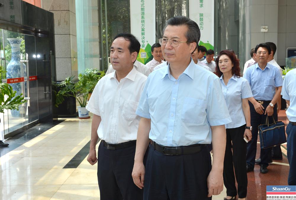 陕西省委常委、西安市委书记王永康来凯发k8调研