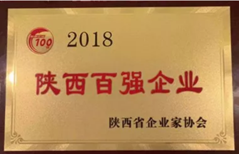 凯发k8集团获陕西省2018年百强企业等多项声誉