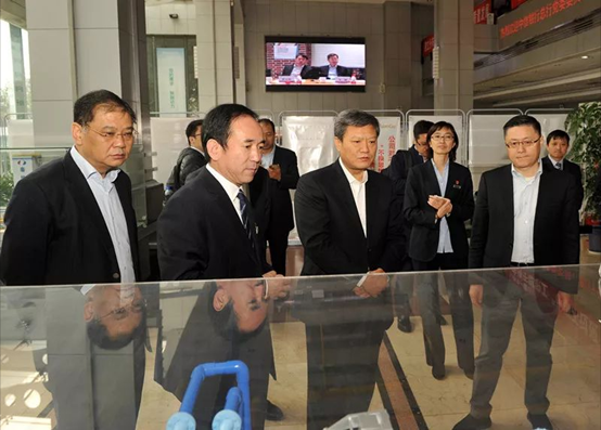 中信银行副行长杨毓一行到访凯发k8